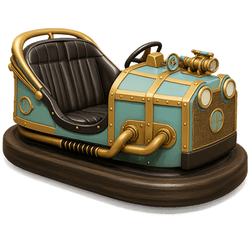 Kids-Friendly Bumper Car Ride at Trocadero Qatar